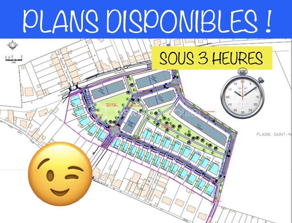 Vente Terrain UN BEAU TERRAIN, POUR VOTRE JOLIE MAISON Marquise