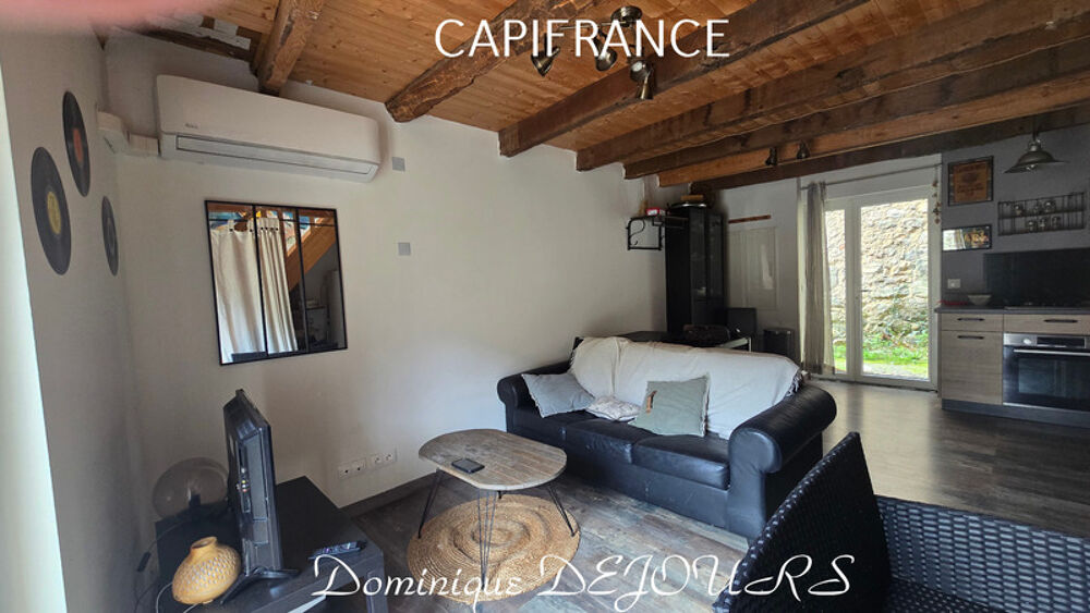 Vallée de l'Eyrieux entre rivière et Dolce Via - Petite maison immédiatement habitable - Vendue meublée - 44m² - Terrasse