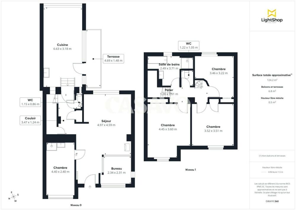 Vente Maison Vente Maison 5 pièces de 164m² - 69130 Écully Ecully