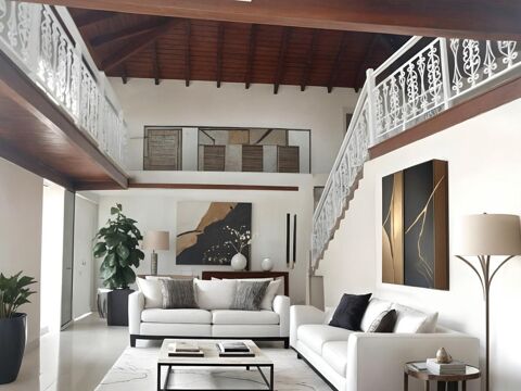 Vente Maison Villa T4 et son appartement T2 � vendre � ABYMES-GOSIER (971), piscine, terrain 1900 m� Les abymes