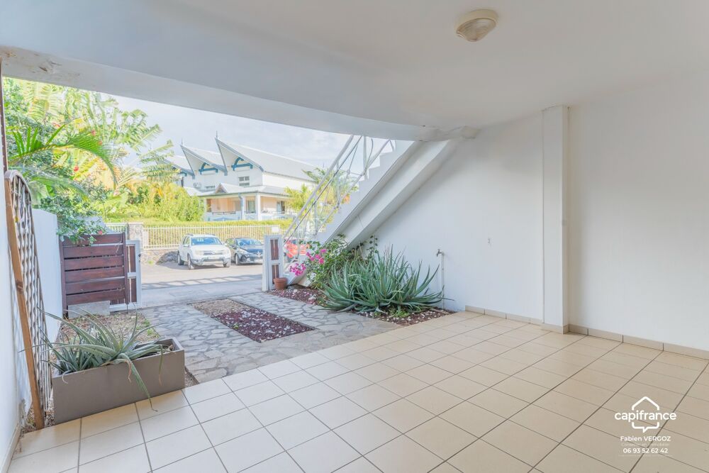 Vente Appartement T2 avec varangue et jardins à Trou d'Eau La saline les bains