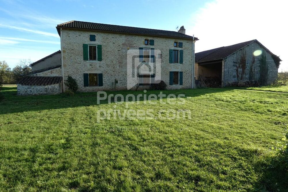 Propriété d'Exception en Pierre avec Piscine et 5 ha, Duravel (46700)