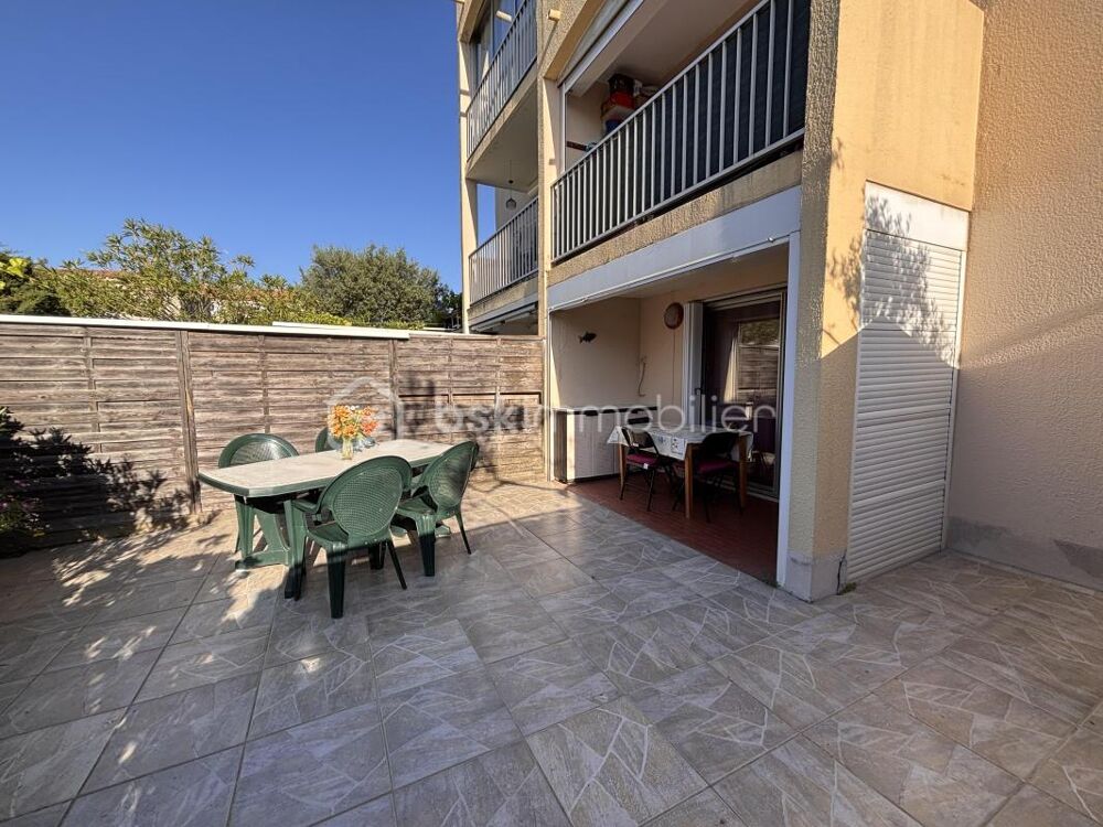 Vente Appartement T2 rez-de-jardin avec grande terrasse et parking au Cap d'Agde, proche port et plages Le cap d agde