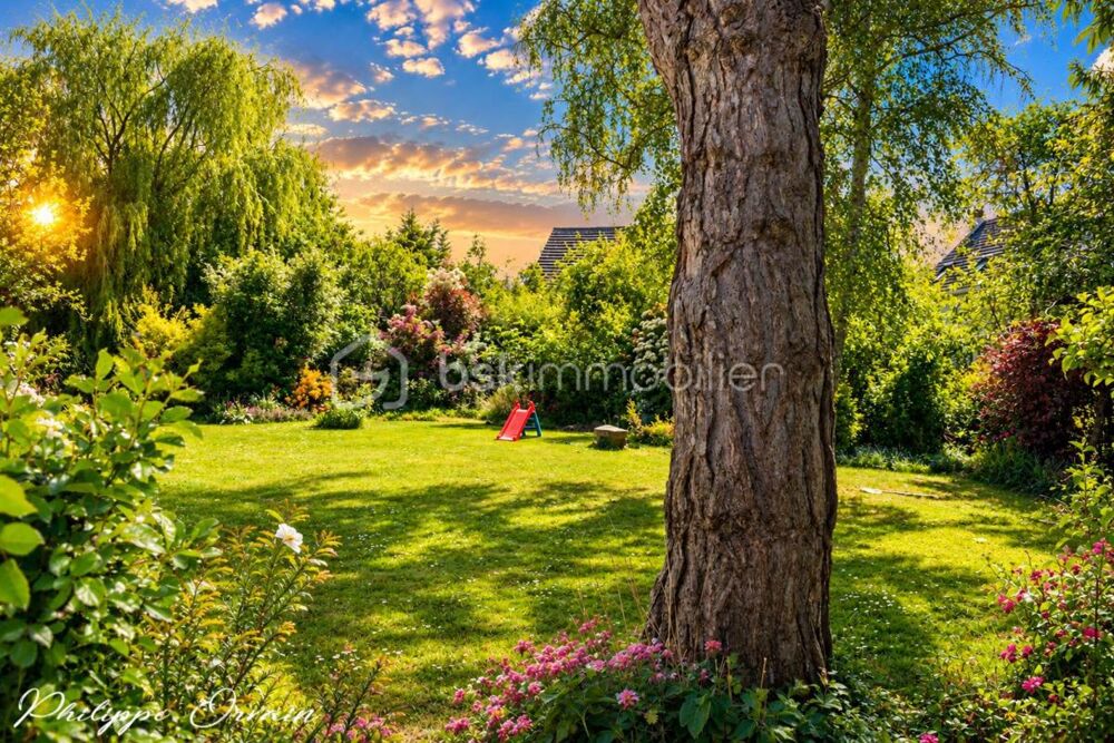 Vente Maison ? Maison familiale de charme avec jardin arboré –  sous-sol total Plailly