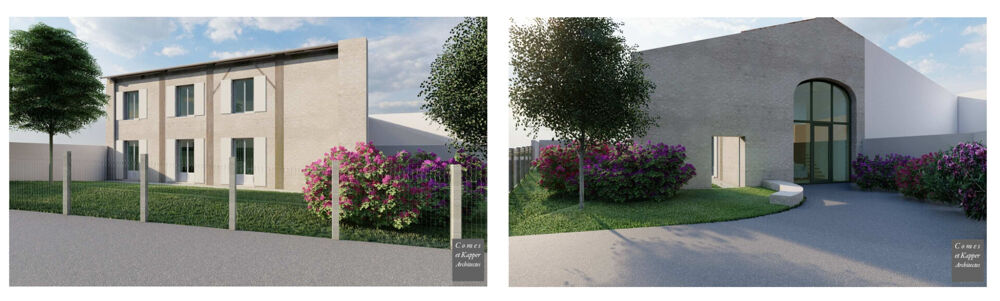 À vendre Grange à rénover avec permis accepté 101 m² - Val de Virvée