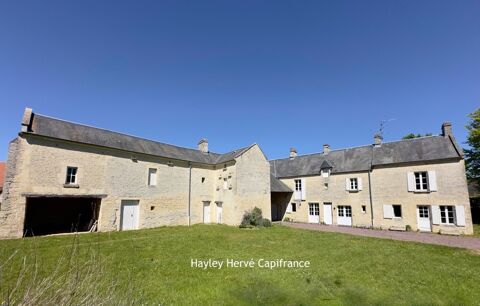   Maison en pierre avec 4 chambres, d�pendance et ancien pigeonnier sur terrain de plus de 2 000 m� � vendre � Le Fresne-Camilly ( Maison - 6 pi�ce(s) - 155 m�