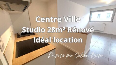 STUDIO 28m² RENOVE - CENTRE-VILLE 157000 Aix-les-Bains (73100)