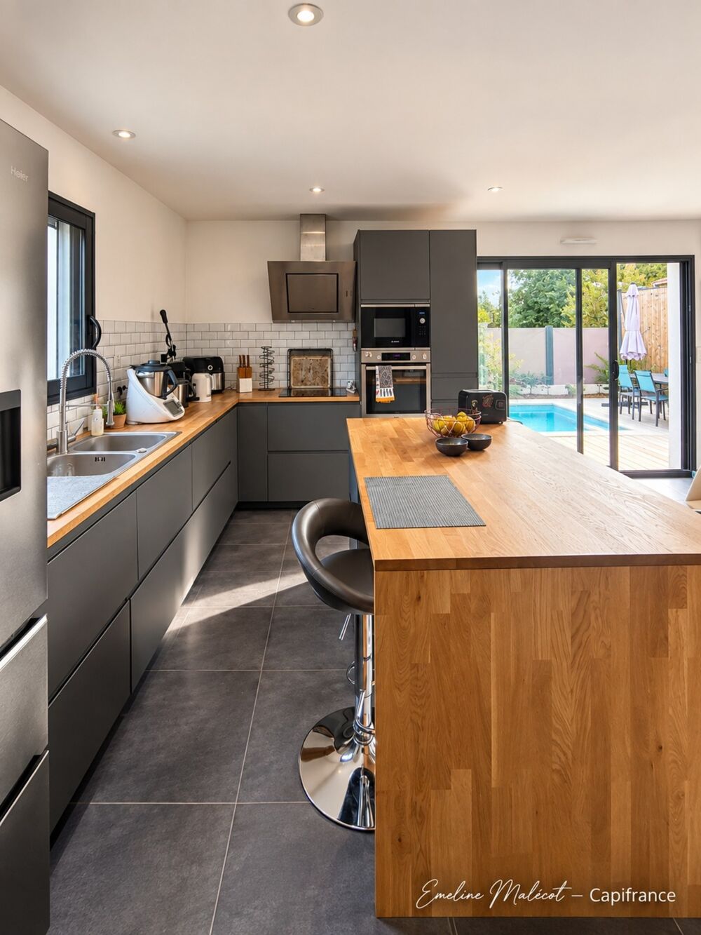 Vente Maison CENON – Maison 2022 DPE A/A – 127 m² – 4 chambres + bureau – Piscine – Garage Cenon