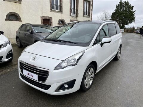 Peugeot 5008 I PH2 1.6 B-HDI 120 CV ALLURE 7 PLACES 2015 occasion Montchevrel 61170