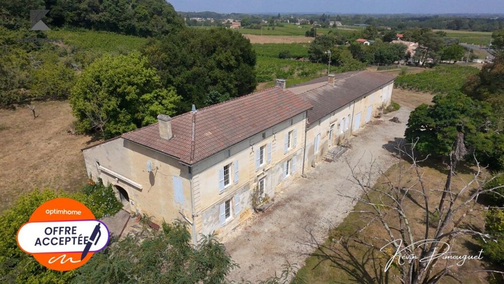 Chartreuse du XVIIIe avec vignoble  Entre-deux-Mers