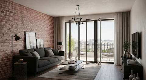   2 PIÈCES de 46.5m² + BALCON - LA NORVILLE Appartement - 2 pièce(s) - 46 m²