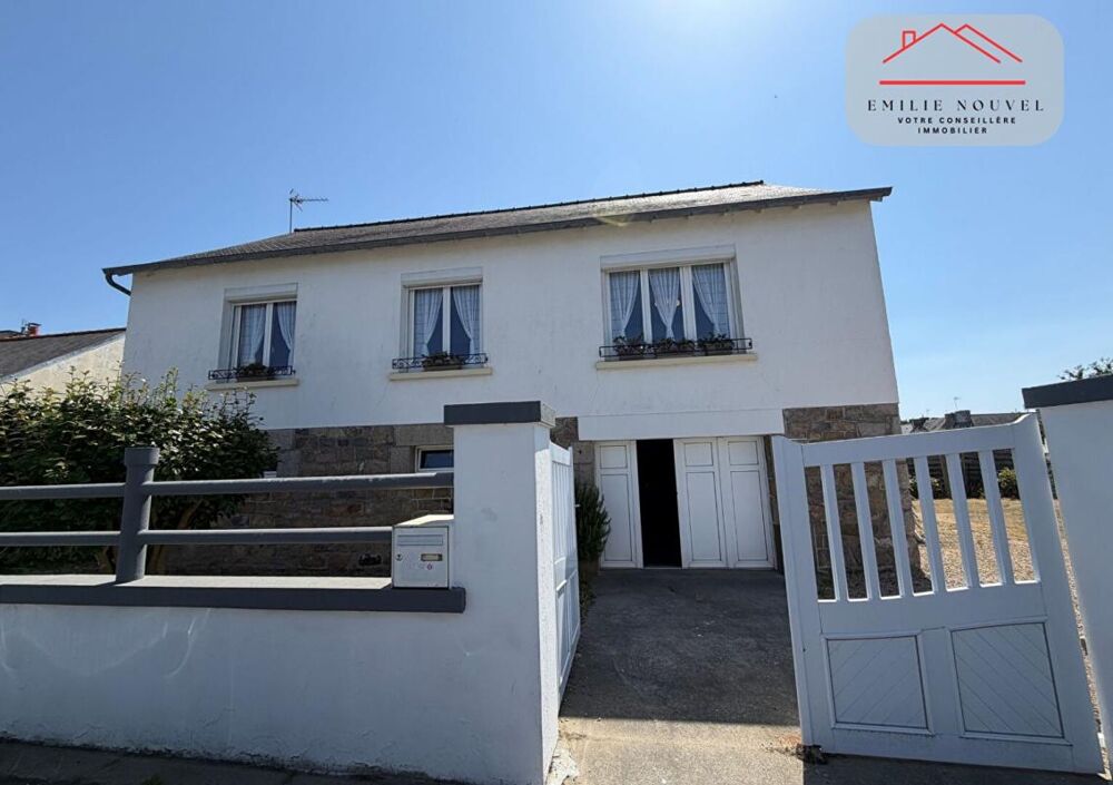 Pleumeur-Gautier ,Maison 3 chambres avec sous-sol total, au coeur du bourg
