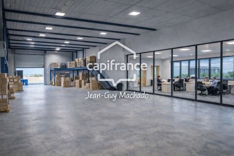 Local id&eacute;al activit&eacute; logistique 950 m2, stockage et bureaux nord Toulouse 9248 82170 Grisolles