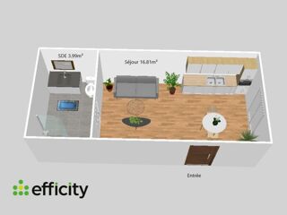  Appartement � vendre 1 pi�ce 20 m�