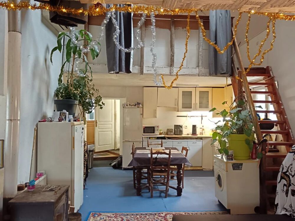 Vente Maison Maison de 55 m² à rénover avec jardin – toutes commodités à pied Villeneuve sur bellot