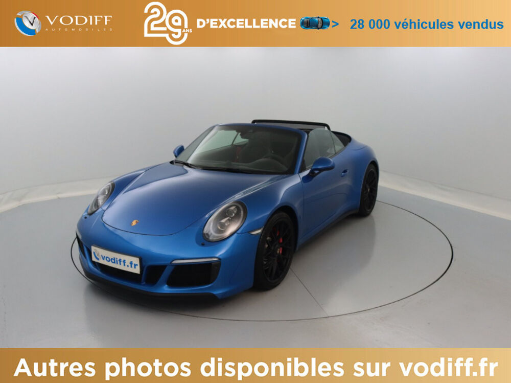 911 (991) CARRERA 4 GTS CABRIOLET 450 CV PDK 2018 occasion 67960 Entzheim