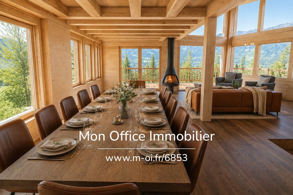 Vente Chalet Référence : 6853-MBE - Chalet de Prestige - 220m² Le monetier les bains