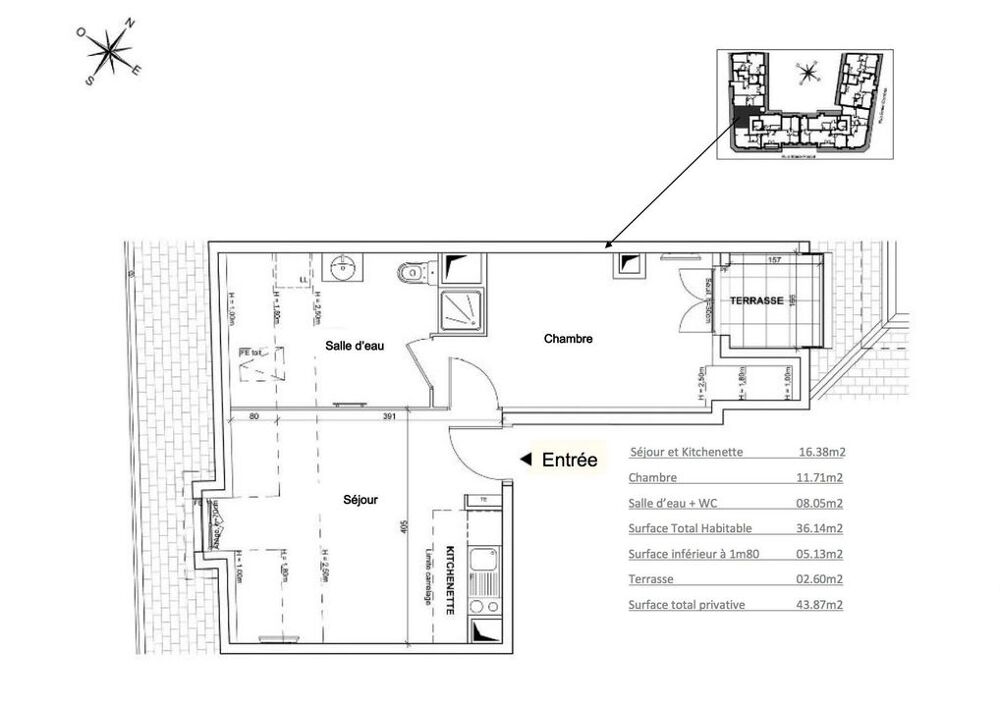 Location Appartement Appartement de 36m2 à louer sur Houilles Houilles