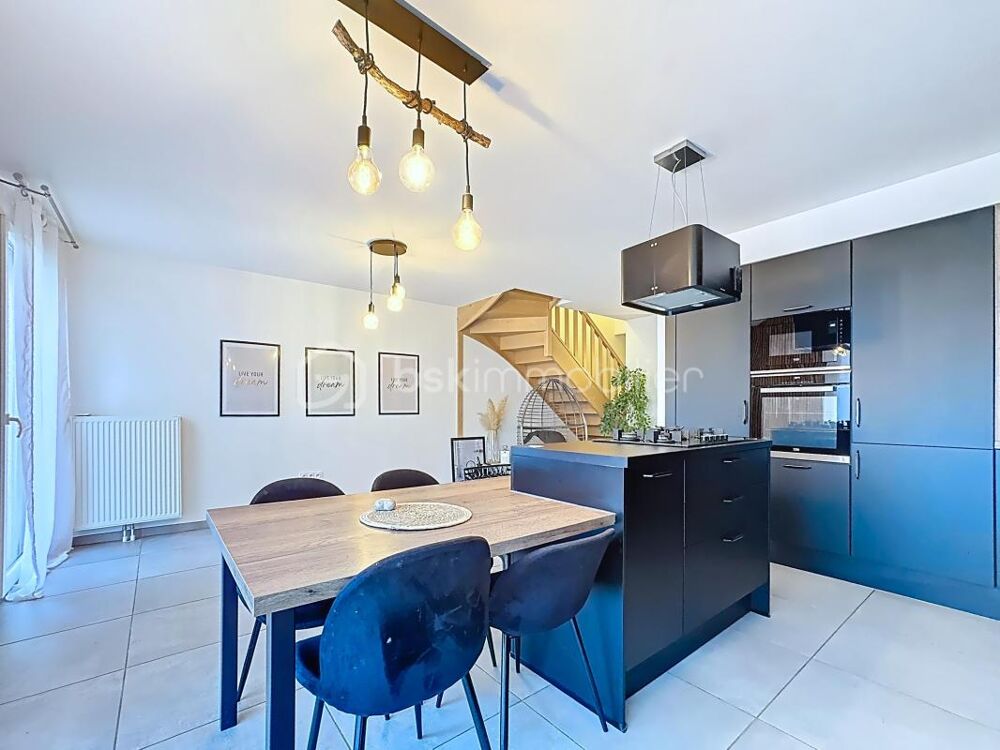 Maison contemporaine 90 m²  3 chambres  Jardin  garage