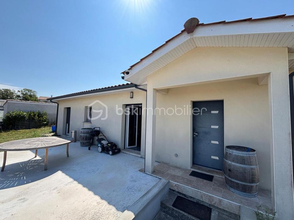 Vente Maison Maison T4 avec double garage indépendant – Vue Dordogne Cubzac les ponts