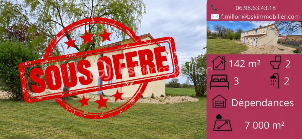 Vente Maison ? À seulement 10 minutes de Bressuire et de l'axe Bressuire–Cholet Voulmentin