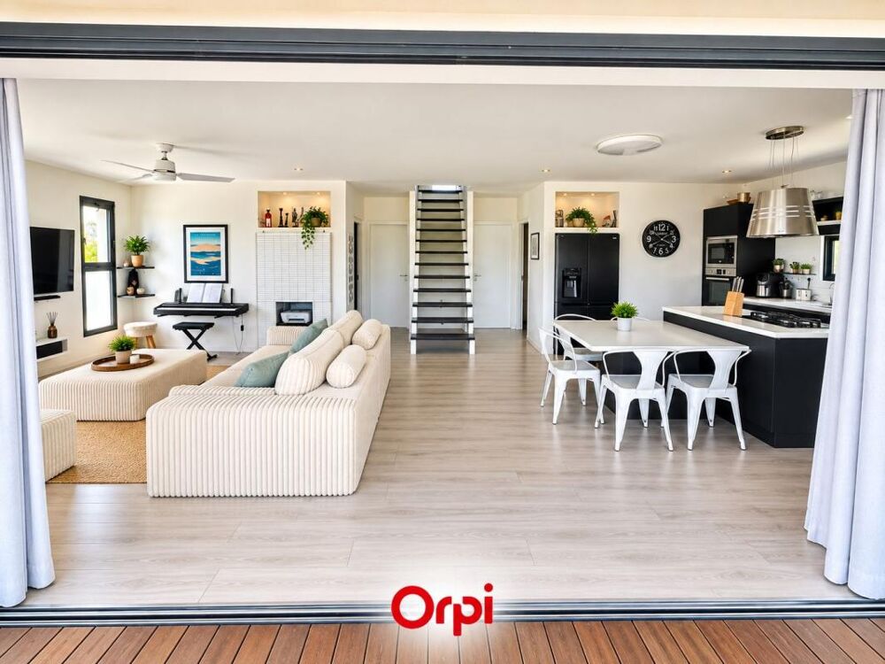 Vente Maison ORPI TROIS BASSINS - Villa de standing avec piscine – Littoral de Trois-Bassins Les trois bassins