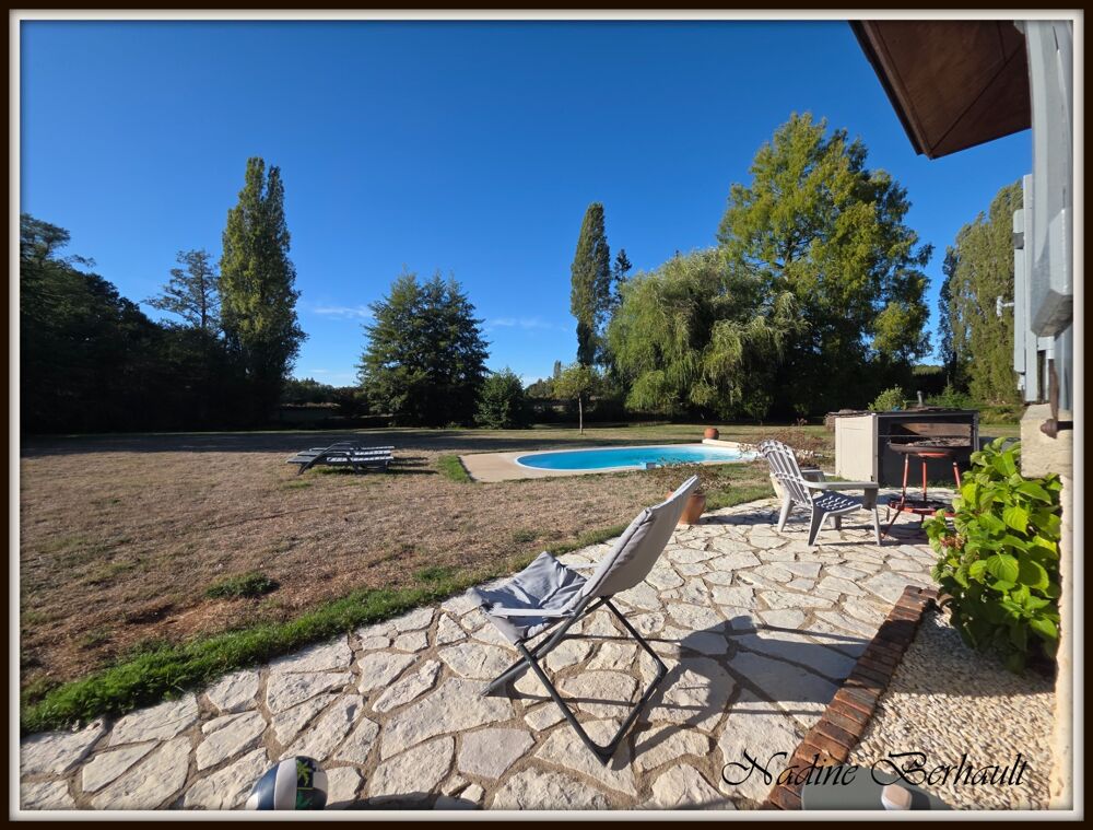 Vente Maison Propriété de caractère 3 ch- piscine - Gîtes 3 ch- terrain clos Plus de 1,5 hectare - Aux portes de la Sologne-Langesse45 Langesse