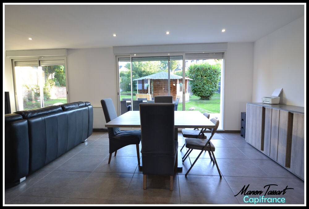 Vente Maison Maison individuelle familiale de 134 m² avec jardin et garage, en semi plain pied à Saultain Saultain
