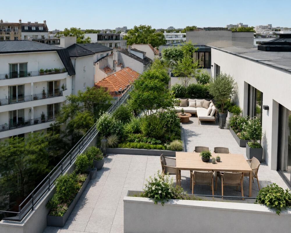 Vente Appartement DUPLEX 4 PIECES AVEC TERRASSE Paris 20