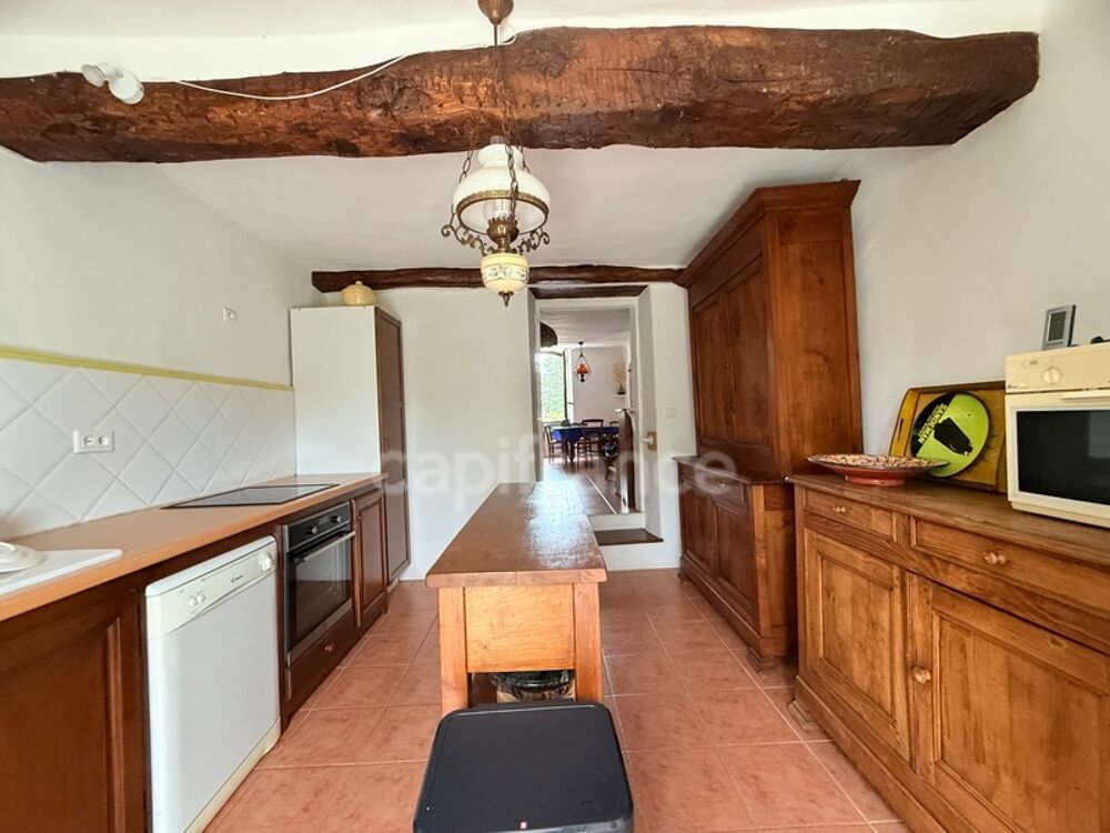 Maison bourgeoise mitoyenne à vendre 9 pièces COLOGNAC (30) terrain env. 1600m2