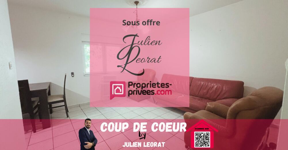 Bel appartement 58 m², 2 chambres avec cuisine équipée, lumineux et sans charges !