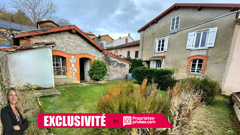 2 MAISONS DE VILLE EN PIERRE À RÉNOVER