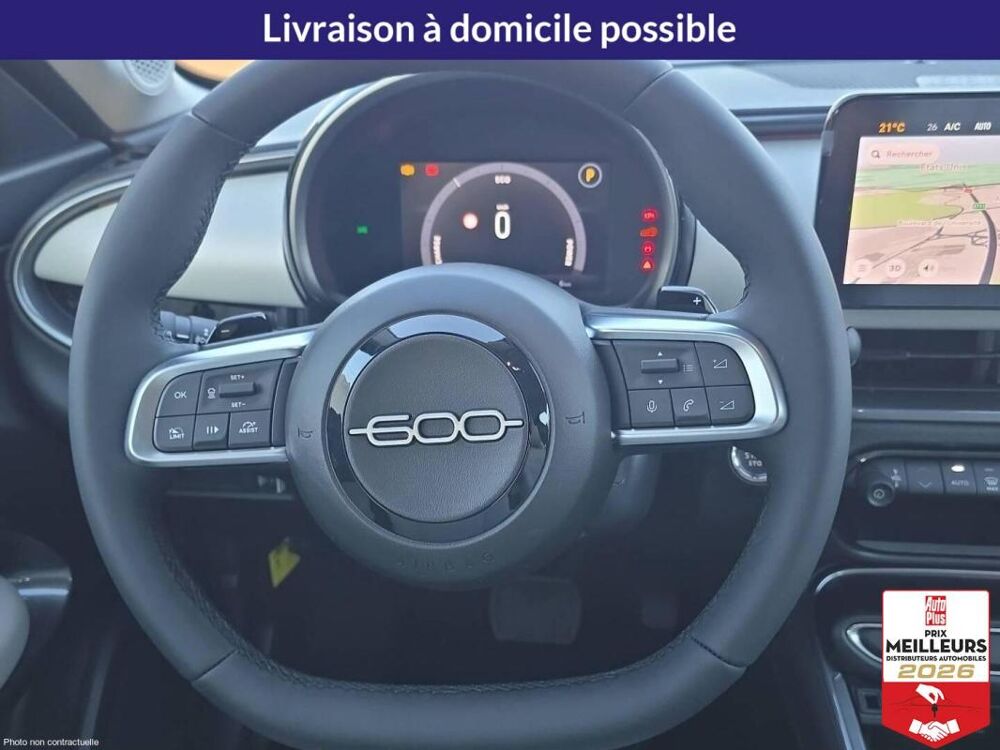 Fiat 600 T-Gen 3 1.2 Hybrid 110ch eDCT6 La Prima 2026 occasion 10150 Lavau