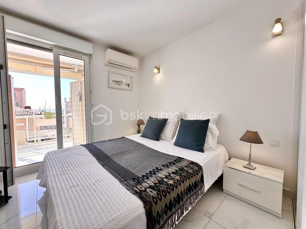 Vente Appartement GOLFE JUAN - 2 PIÈCES RÉNOVÉ CLÉ EN MAIN – TERRASSE 15m2 VUE MER - PISCINE - PORT ET PLAGES Golfe juan