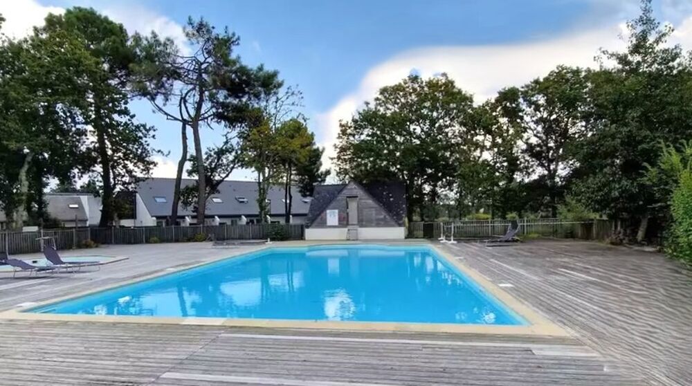 Appartement à vendre 3 pièces COMBRIT (29) La plage à pied. balcon. Piscine. tennis