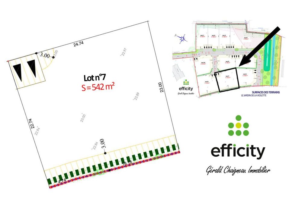 Vente Terrain Terrain Saint lumine de coutais