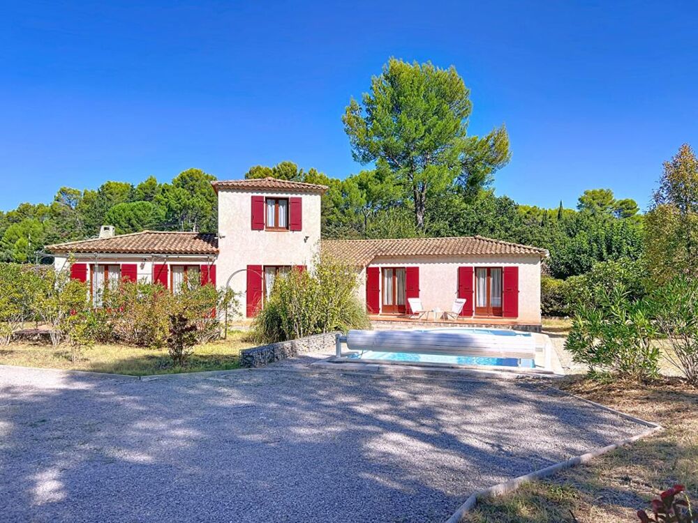 Vente Villa Au Thoronet Villa 5 pièce(s) de 114 m2, 3 chambres, terrain de 1500m², garage, piscine Le thoronet