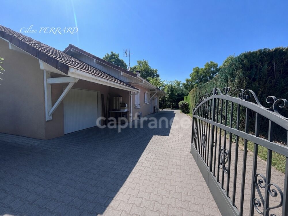 Maison de plain-pied  vendue loué - 80m² - 3 chambres  Terrain 600 m²  piscinable -Sciez -