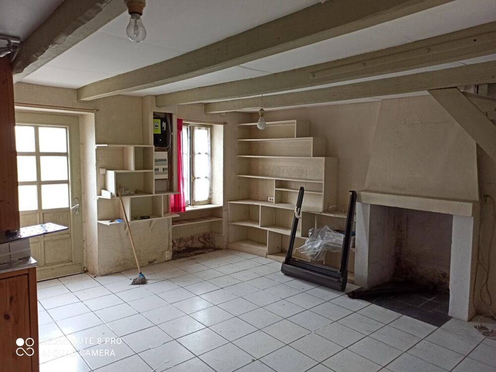 PLOERDUT JOLIE MAISON PIERRE A RENOVER 2 PIECES 50M² ENVIRON A RENOVER PARCELLE DE 300M² ENVIRON