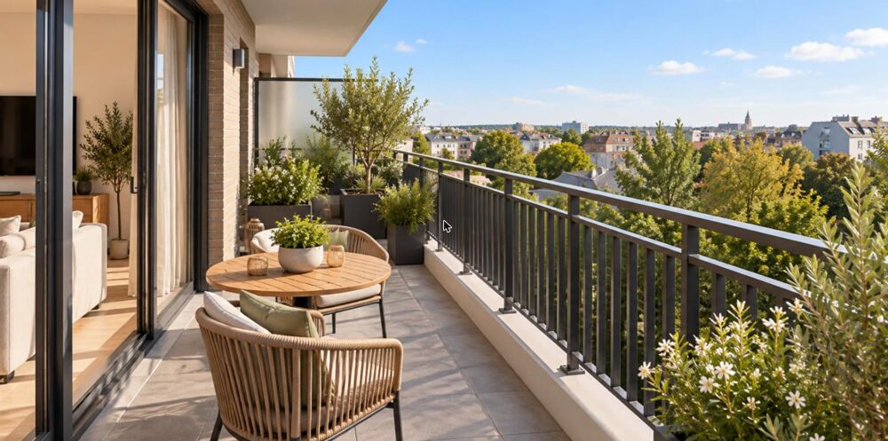 Vente Appartement SUPERBE 5 PIÈCES – DERNIER ÉTAGE – MÉTRO 4 À 8 MIN À PIED – LOGGIA ET TERRASSE Bagneux