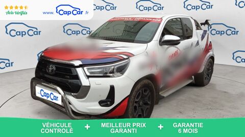 Toyota Hi Lux D&eacute;panneuse VII 2.8 D-4D 204 Lounge - Premi&egrave;re main Entretien 2022 occasion Aurillac 15000