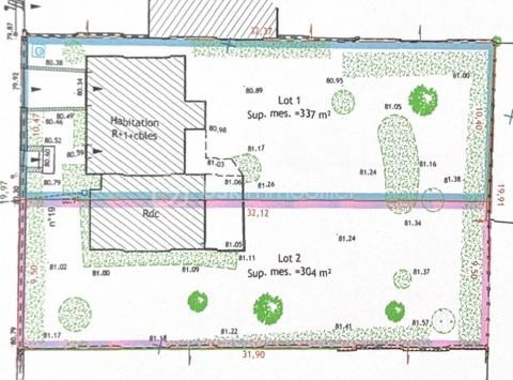 Vente Terrain Terrain d'exception à Lagny-sur-Marne – 337 m² – 246 500 € Lagny sur marne
