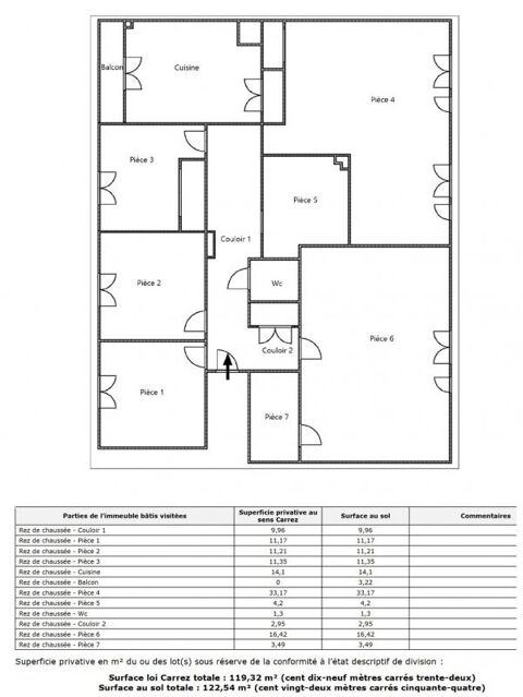 Locaux/Biens immobiliers 229000 69100 Villeurbanne