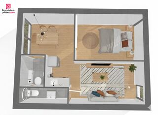  Appartement � vendre 2 pi�ces 30 m�