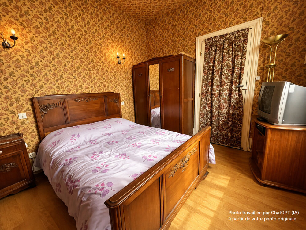 Vente Maison ROANNE – MAISONNETTE DE 49,50 M² – 1 CHAMBRE – COUR D'ENVIRON 200 M² ET DÉPENDANCES Roanne