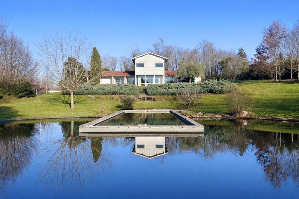 Maison darchitecte dexception  Vue rivière du Lot  Villeneuve sur lot (47)
