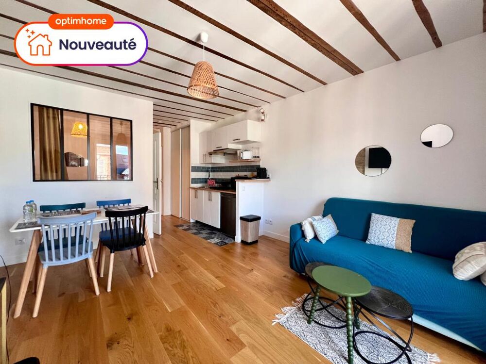 Vente Appartement TROUVILLE-SUR-MER – 2 PIÈCES MEUBLÉ À DEUX PAS DES QUAIS ET DE LA PLAGE Trouville sur mer