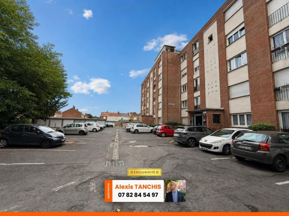 Vente Appartement Saint-André-lez-Lille – T3 lumineux 2 chambres avec parking collectif et cave Saint andre lez lille