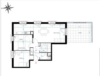  Appartement � vendre 2 pi�ces 39 m�