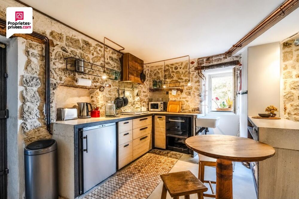 Vente Maison DESIGN ET AUTHENTICITE POUR CETTE MAISON DE VILLAGE UNIQUE ! Saint cezaire sur siagne